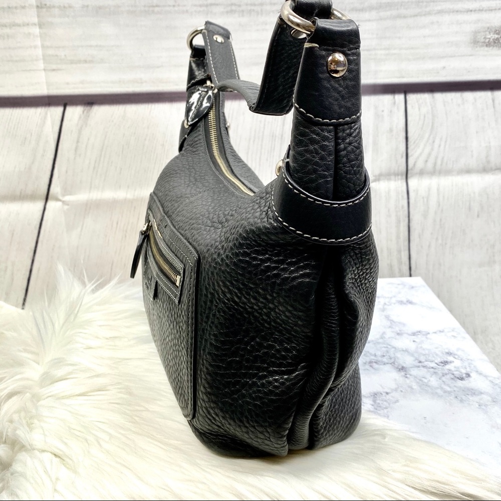 C O A C H : Pebble Leather Handbag - Picture 3 of 7